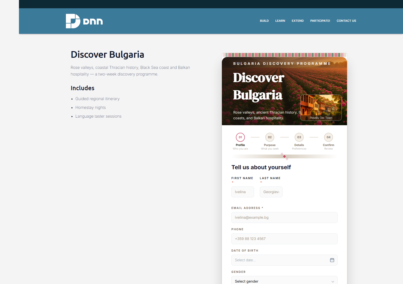 Discovery programme on DNN